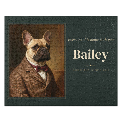 Gentleman Dog Portrait – front view – Jigsaw Puzzle