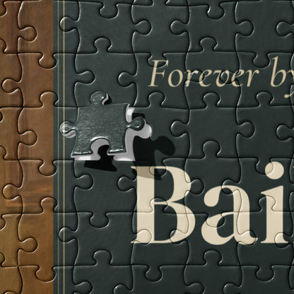 Gentleman Pet Memorial Portrait – close-up, product details – Jigsaw Puzzle