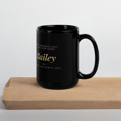 Royal Pet Christmas Gift – lifestyle photo, handle on right – Coffee Mug