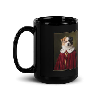 Royal Dog Portrait – Royal Pet Portrait Mug - Custom Royal Dog Portrait from Photo - default – Coffee Mug