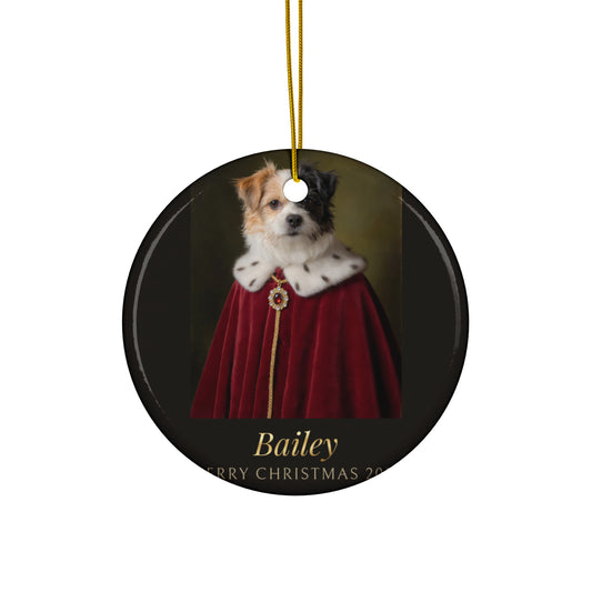 Royal Pet Christmas Gift – product photo – Ceramic Ornament