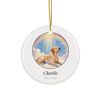 pet memorial gift – product photo – Ceramic Ornament