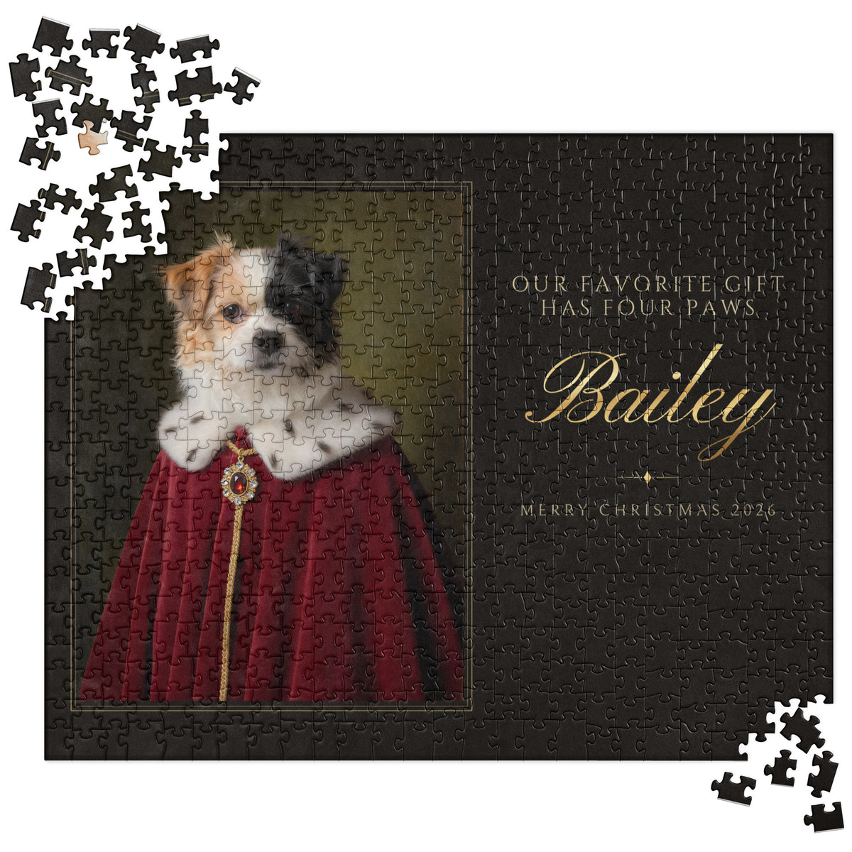Royal Pet Christmas Gift – product photo – Jigsaw Puzzle